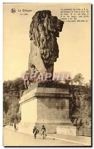 Cartes postales La Gileppe Le Lion