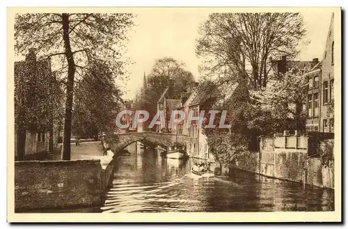 Cartes postales Bruges Pont du beguinage