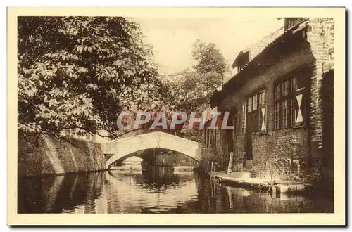 Cartes postales Bruges Derriere Gruuthuse