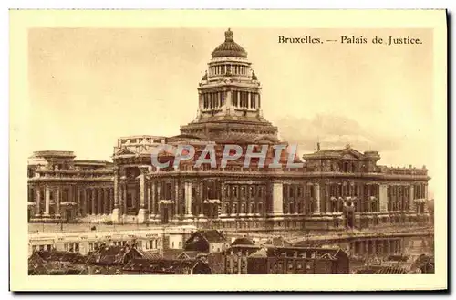 Cartes postales Bruxelles Palais de Justice