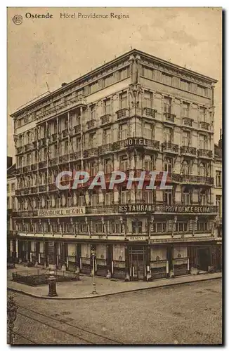 Cartes postales Ostende Hotel Providence Regina