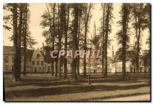 Cartes postales Bruges Le Beguinage