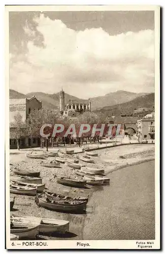 Cartes postales Port Bou Playa