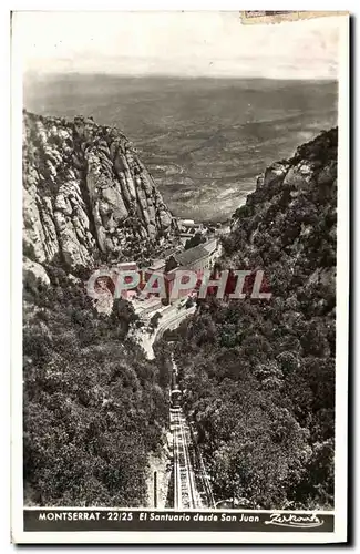 Cartes postales Montserrat El Santuario desde San Juan