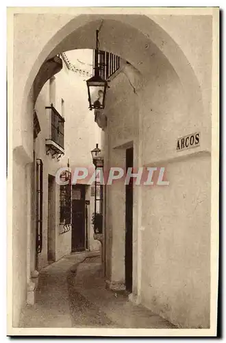 Cartes postales Passage ville en Espagne Arcos