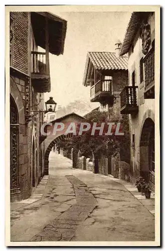 Cartes postales Allee ville en Espagne Passage