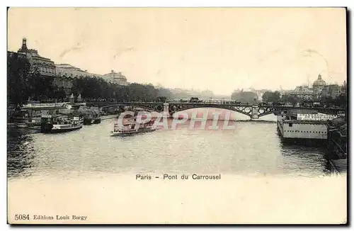 Cartes postales Paris Pont du Carrousel