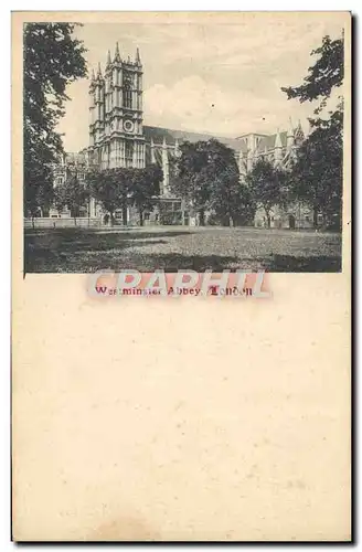 Cartes postales Westminster Abbey London