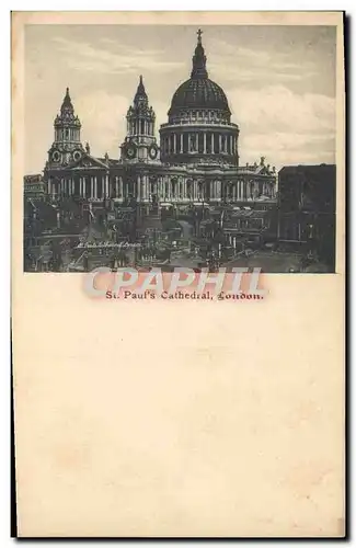 Cartes postales London St Paul's Cathedrale