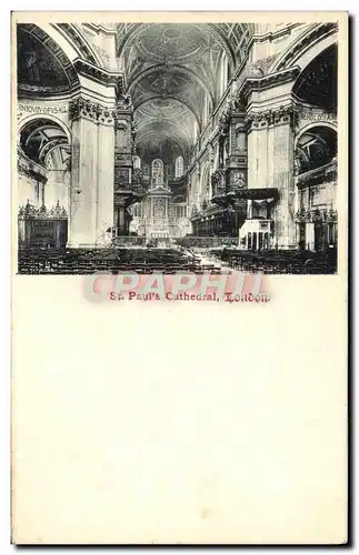 Cartes postales London St Paul's Cathedral