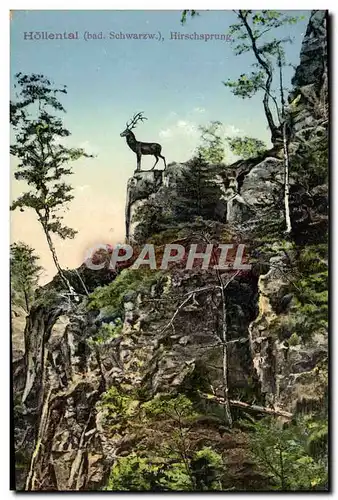 Cartes postales Hollental Hirschsprune