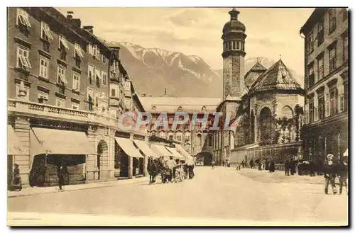 Cartes postales Innsbruck Burggraben