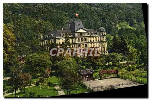 Cartes postales Interlaken Beaurivage Grand Hotel
