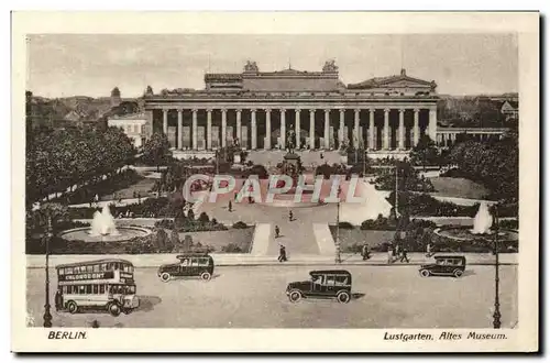 Cartes postales Berlin Lustgarten Altes Museum