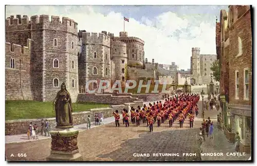 Cartes postales Guard Returning From Windsor Castle London