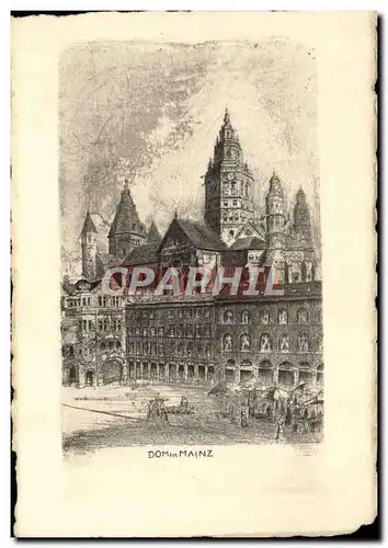 Cartes postales Dom In Mainz