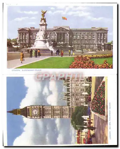 Cartes depliantes London Big Ben Parliaament Square