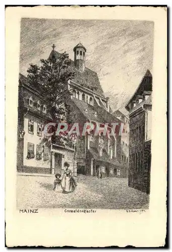Cartes postales Mainz Carmeliten Kloster