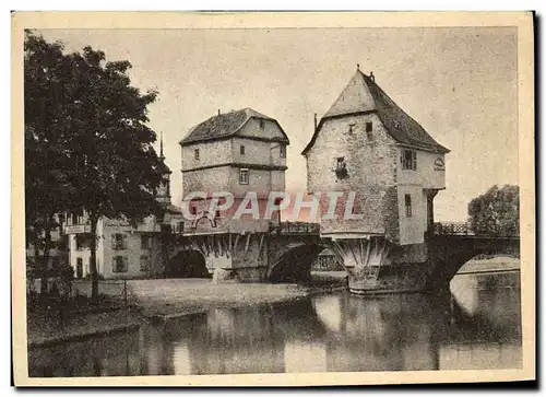 Cartes postales Bad Kreuznach Vieilles Maisons Sur Le Pont