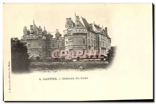 Cartes postales Sarthe Chateau Du Lude