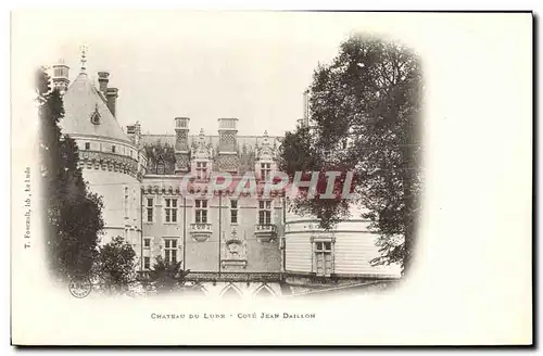 Cartes postales Chateau Du Lude Cote Jean Daillon