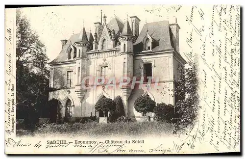 Ansichtskarte AK Sarthe Ecommoy Chateau Du Soleil