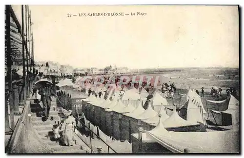 Cartes postales Les Sables D&#39Olonne La Plage