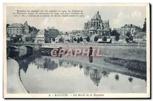 Ansichtskarte AK Mayenne Les bords de la Mayenne