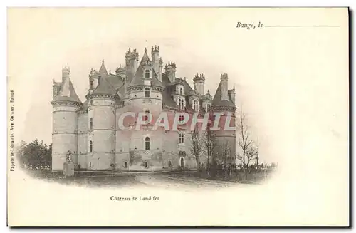 Ansichtskarte AK Bauge Chateau de Landifer