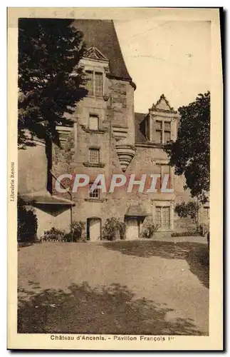 Cartes postales Chateau d'Ancenis Pavillon Francois 1er