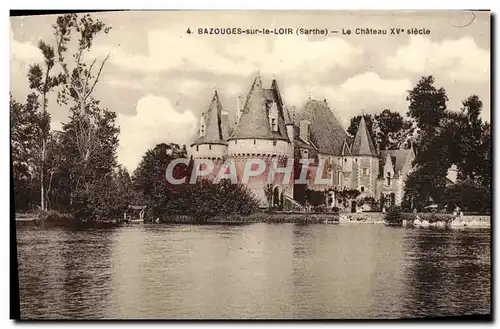 Cartes postales Bazouges sur le Loir Le Chateau