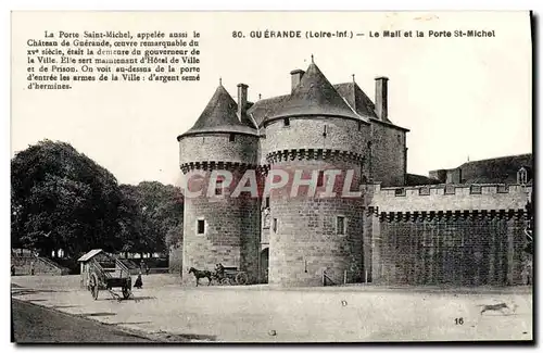 Cartes postales Guerande Le Mail et la Porte St Michel