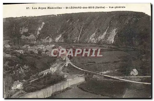 Cartes postales St Leonard Des Bois Vue Generale