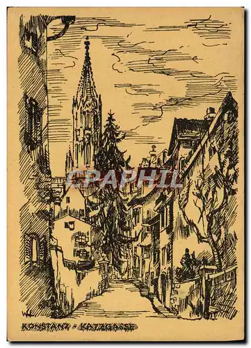 Cartes postales Konstanz Katzgasse