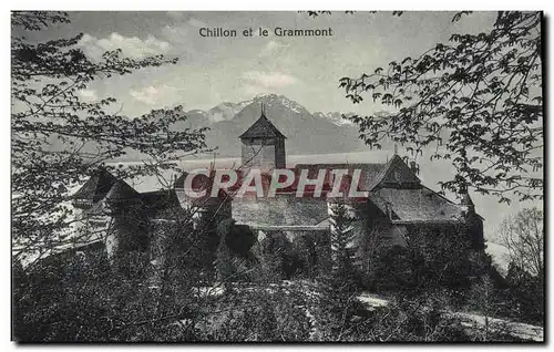 Cartes postales Chillon et le Grammont