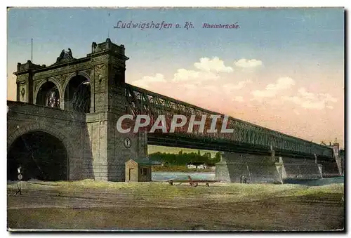 Cartes postales Ludwigshafen Rheinbrucke