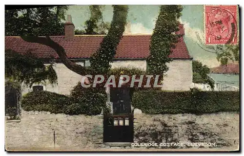 Cartes postales Coleridge Cottage Clevedon