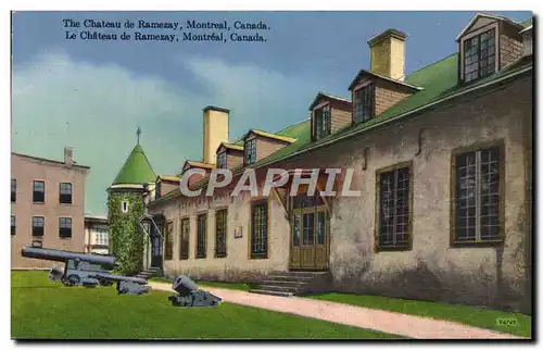 Cartes postales Le Chateau de Ramezay Montreal Canada