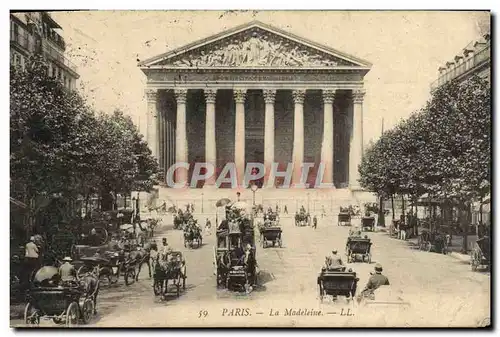 Cartes postales Paris La Madeleine