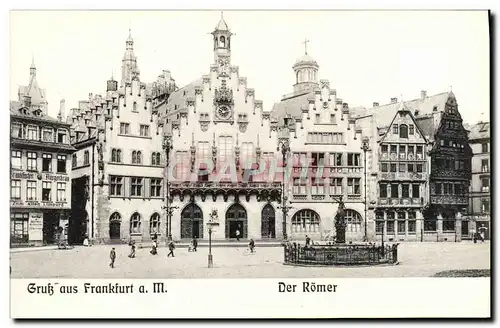 Cartes postales Frankfurt M Der Romer