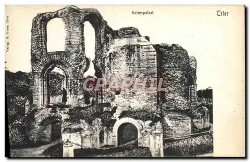 Cartes postales Trier Kaiserpalast