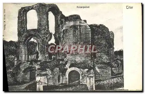 Cartes postales Trier Kaiserpalast