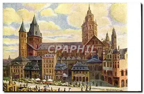 Cartes postales Mainz Der Dom