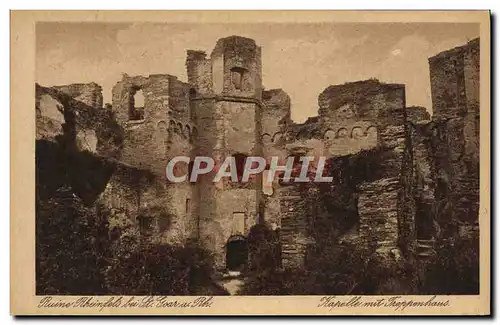 Cartes postales Ruine Rheinfels bei St goar