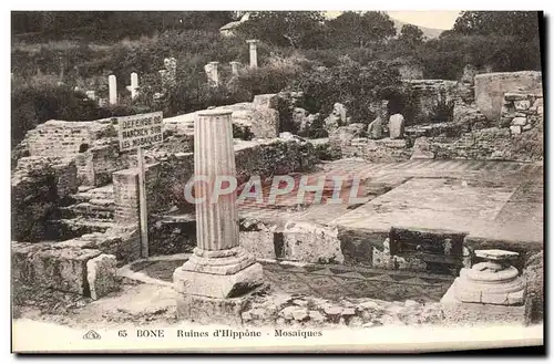 Cartes postales Bone Ruines D&#39Hippone Mosaiques