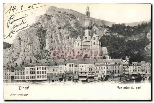 Cartes postales Dinant Vue Prise du Pont