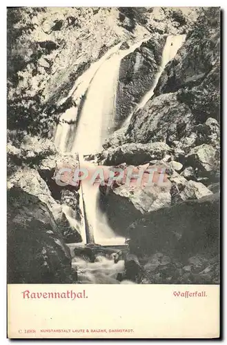 Cartes postales Ravennathal Wafferfall