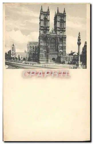 Cartes postales Westiminster Abbey London