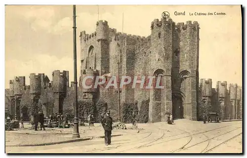 Cartes postales Gand Le Chateau des Comtes