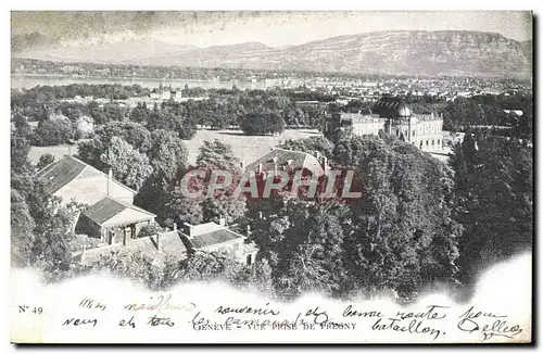 Cartes postales Geneve Vue Prise de Pregny